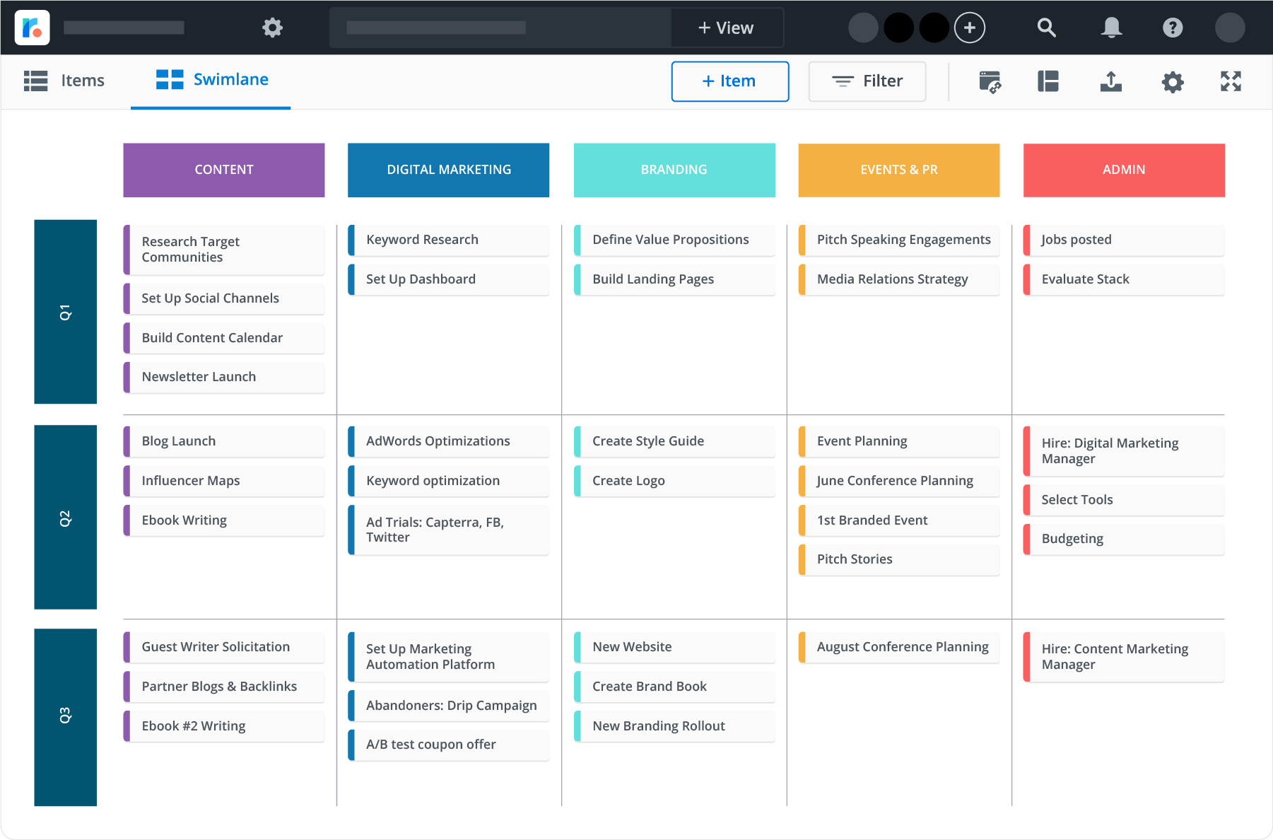 Business Roadmaps - Field Guide - Roadmunk FD5 