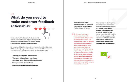Chapter three: What do you need to make customer feedback actionable?